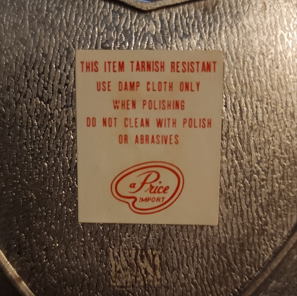 A Price import floral Heart Shape Trinket Dish - Picture 3 of 3